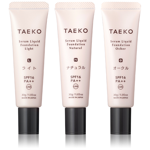 画像1: ＴＡＥＫＯ　美容液ファンデーション 3色セット　ライト/ナチュラル/オークル (1)
